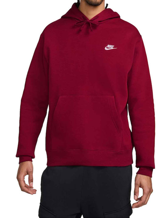 Nike Sportswear Sweatshirt mit Kapuze Rot
