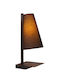 Lucide Lightning Lamp Wall with Socket E27 with USB Port Black