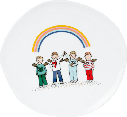 Raeder Christmas Plate Porcelain Multicolour D14cm.