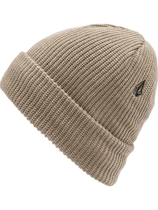 Sweep Lined Beanie Ανδρικός Σκούφος Πλεκτός σε Χακί χρώμα