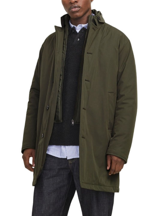 Jack & Jones Men's Coat Khaki