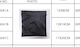 Pouch for Wedding Favors Black 12pcs