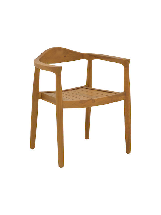 Fotoliu de exterior Lemn Ganny Natural Shade 59x56x71cm