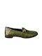Women's Moccasins in Green Color