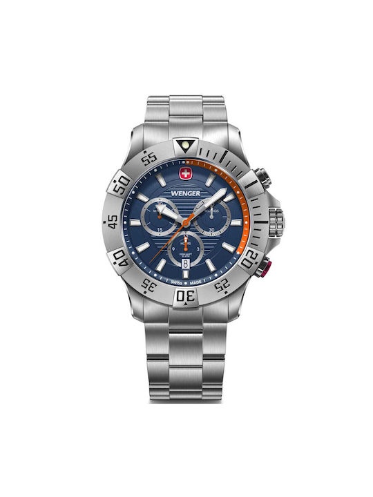 Wenger Seaforce Men's Watch Chronograph Battery...