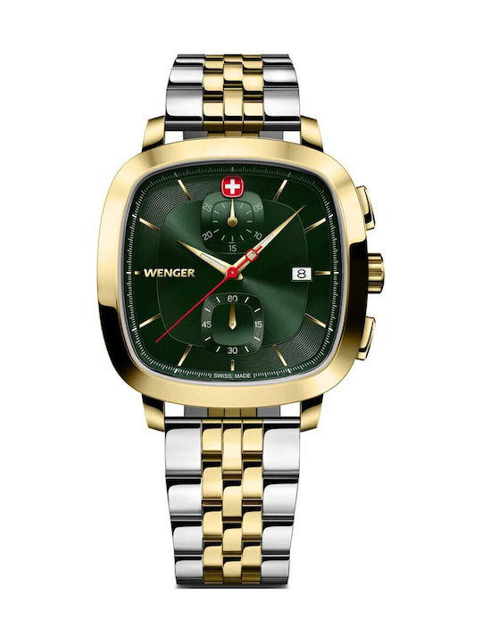 Wenger Vintage Classic Men's Watch Chronograph ...