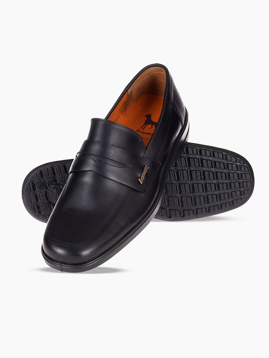 Boxer Ανδρικά Loafers σε Μαύρο Χρώμα