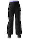 4F 4FJWAW24TFTRF663-20S Pantaloni de schi și snowboard pentru copii Ski & Snowboard Negru