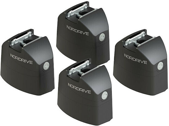 Nordrive Picioare pentru Bare Transversale 4buc