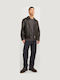 Eddie Herren Jeanshosen Lose Gerade Passform Schwarz