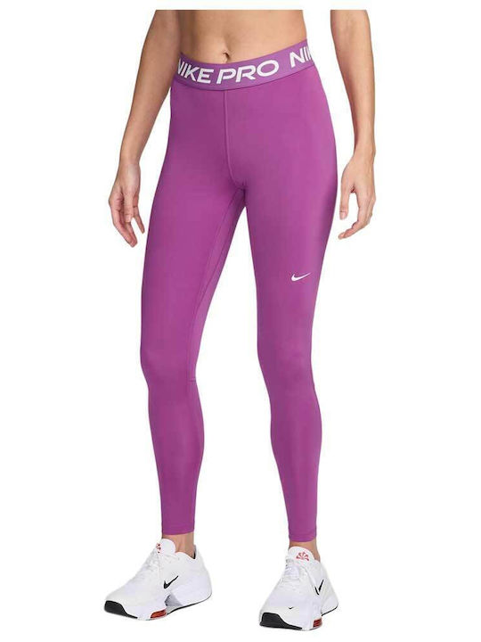 Nike Pro Women's Capri Training Legging Dri-Fit Purple CZ9779-518