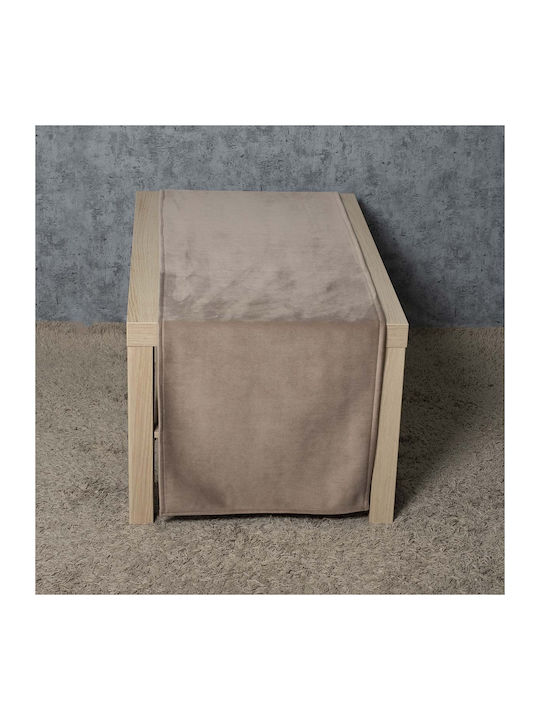 Runner Leo Beige 44x140cm