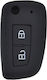 Car Key Cover Case made of with 2 Buttons for Nissan