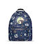 Difuzed Nightmare Before Xmas - Moonlight School Bag Backpack Kindergarten Blue