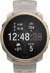 Polar Vantage M3 45mm Waterproof Smartwatch with Heart Rate Monitor (Greige Sand)