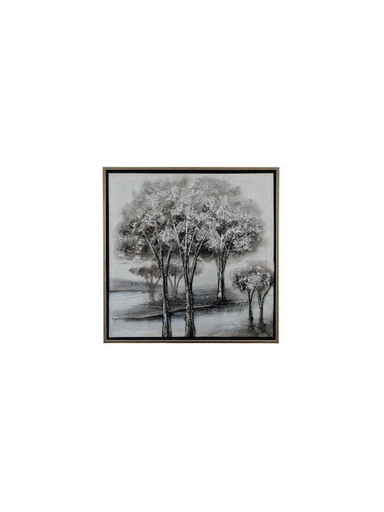 Zen Collection Πίνακας σε Καμβά 43x43cm