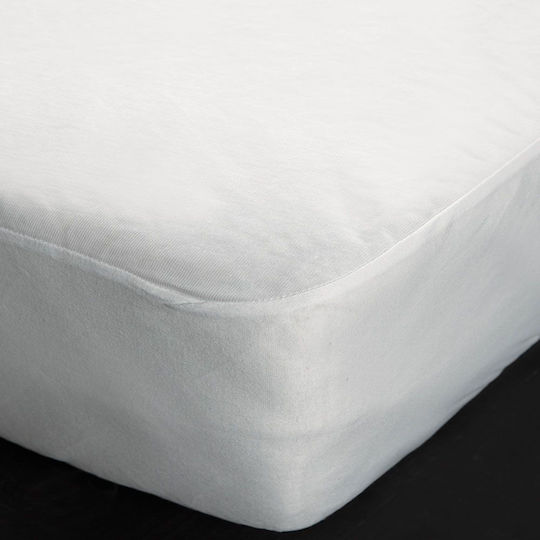 Vesta Home Протектор за матрак Единичен Водоустойчив Бял 100x200+40бр