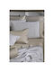 Down Town Home Παπλωματοθήκη Βαμβακερή Μονή 175x245 839 Beige