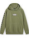 Kids Sweatshirt with Hood and Pockets Olive  Fleece Hoodie