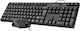 Leewello YPX-036 Set tastatură și mouse Greacă Gri