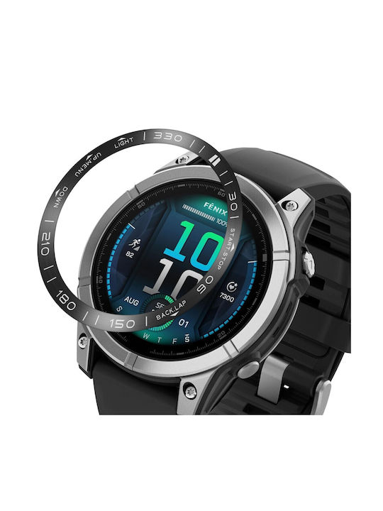 Fenix 8 Προστατευτικό Bezel σε Μαύρο χρώμα για Garmin Fenix 8 (47mm)