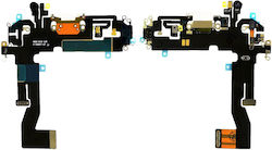 Flex Cable with Charging port in White color for iPhone 12