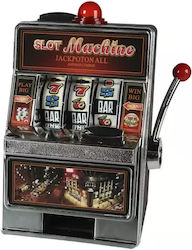 Puşculiţă din plastic în formă de aparat de slot 17cm cu sunet