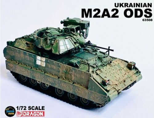 Dragon Models M2a2 Ods Bradley Ukrainian Army Φιγούρα Μοντελισμού Τανκ σε Κλίμακα 1:72 8.9x4.9εκ.