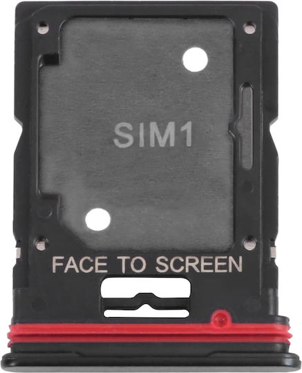 Clappio SIM Card Tray Xiaomi Redmi Note 11 Pro Dual Nano SIM Gray