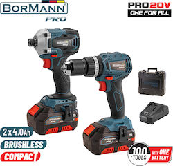 Bormann Pro BBP5003 Σετ Κρουστικό Δραπανοκατσάβιδο & Παλμικό Κατσαβίδι Bormann Pro BBP5003 Σετ Κρουστικό Δραπανοκατσάβιδο & Παλμικό Κατσαβίδι