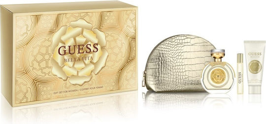 Bella Vita Eau de Parfum Set Eau de Parfum 100ml Eau de Parfum 15ml Körperlotion 100ml & Tasche