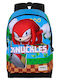 Karactermania Sonic The Hedgehog Knuckles Run Ученическа Чанта Раница Многоцветен