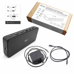 i-tec Thunderbolt 4 Докинг станция с HDMI 4K PD Ethernet (TB4DUALDPDOCKPDPRO)