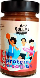 Strawberry Protein Peanut Cream Without Sugar 250g - Kollias