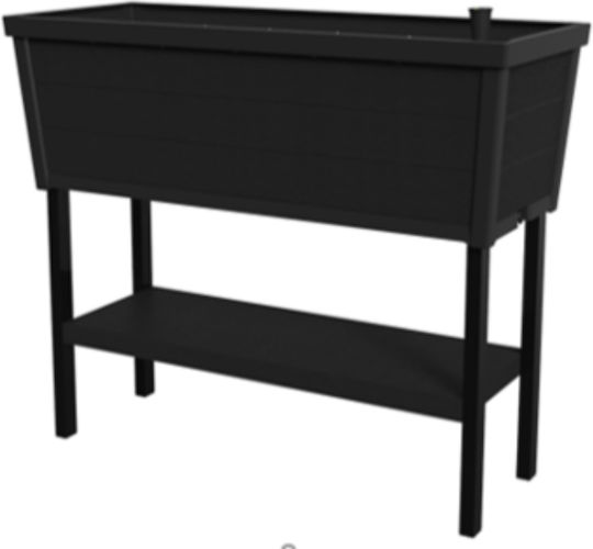 Alfresco Garden Bed 110l Gray Flower Pot