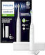 Sonicare 5300 Електрическа четка за зъби с таймер за четкане и калъф за пътуване, Бяла