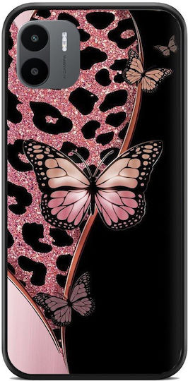 Leapard Print Butterfly Θήκη Κινητού 91197 Σχέδιο Πολύχρωμη Redmi A2