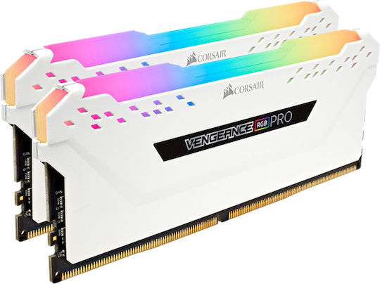 Corsair Vengeance RGB Pro DDR4 16GB RAM με 2x8GB Modules και Ταχύτητα 3200 για Desktop