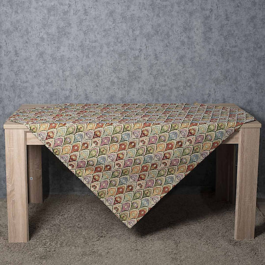 Cotone Tischdecke Pepe Mehrfarbig 140x140cm