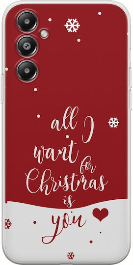 All I Want Christmas Samsung Galaxy A16 4g 5g Flexible TPU Transparent Silicone