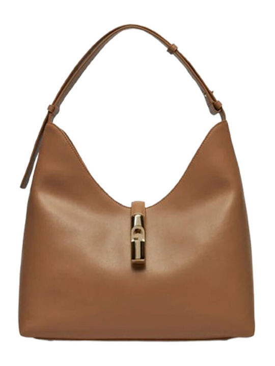 Furla Leather Women's Bag Shoulder Tabac Brown