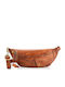 Leather Waist Bag Tabac Brown