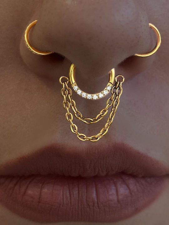 Poco Loco Σετ Σκουλαρίκια Septum Μύτης