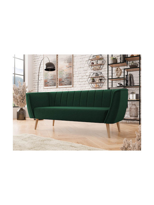 Pas Iii Cu trei locuri Canapea Verde 182x74x75cm.