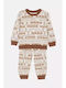 Dreams by Joyce Kids' Pajamas Winter Cotton Brown