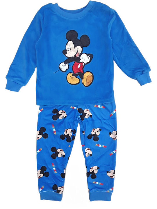 Disney Kids Pyjamas Blue Mickey