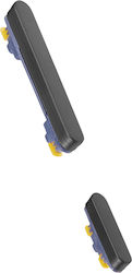 Clappio Power Volume Button Samsung Galaxy S23 Fe Black