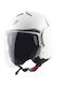 Axor Striker Gloss White Κράνος Μηχανής Jet ECE 22.06 1150gr με Sunvisor