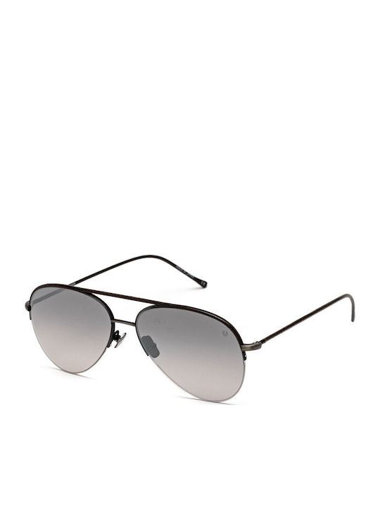 Belstaff Sunglasses Gray with Metal Frame & Gray Lens Belstaff Sunglasses Gray with Metal Frame & Gray Lens