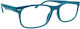 Lumia Optics Reading Glasses +3.25 in Turquoise color C4CPR2401325